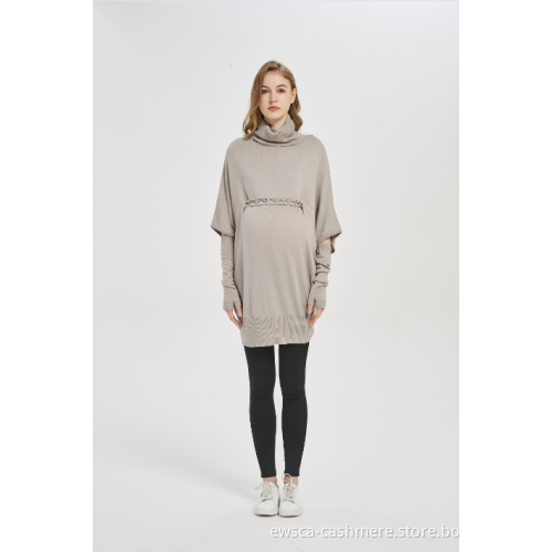 Latest Cashmere Maternity Loose Sweater